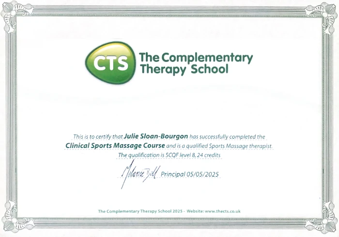 Clinical Sports Massage Qualification